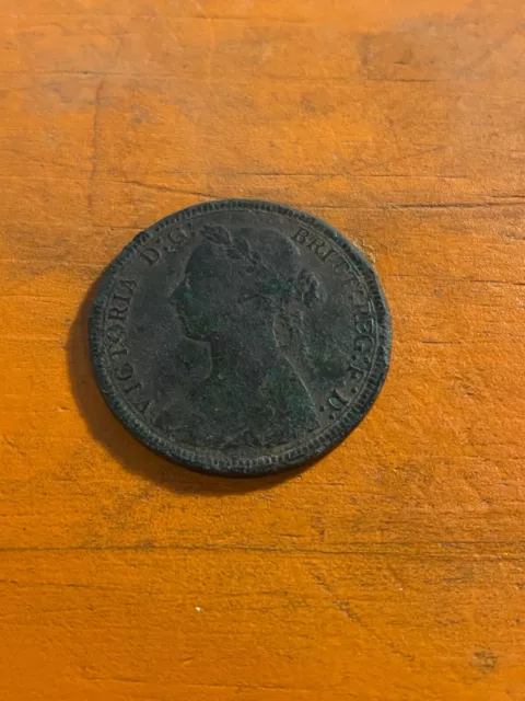 1887 Victorian Halfpenny