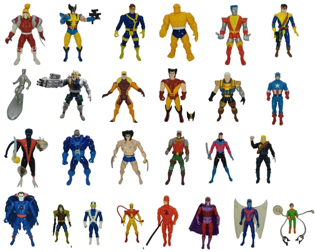 Marvel X-Men Toy Biz Action figures Vintage 1990's 5"