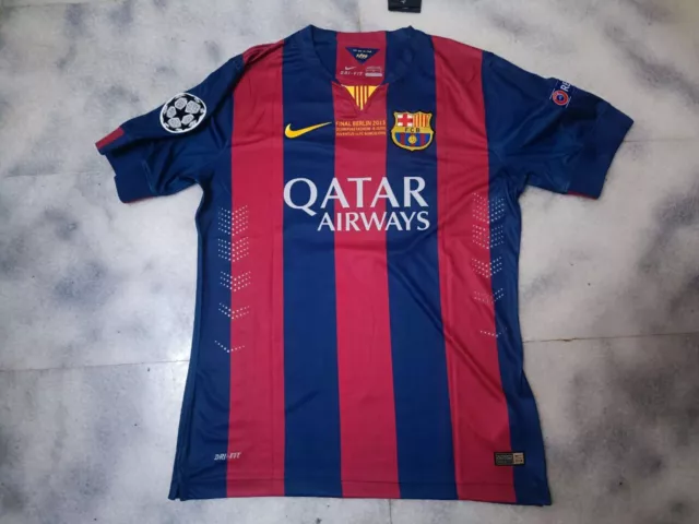 Camiseta FC Barcelona Neymar JR. Final De La Champions 2015 Talla M