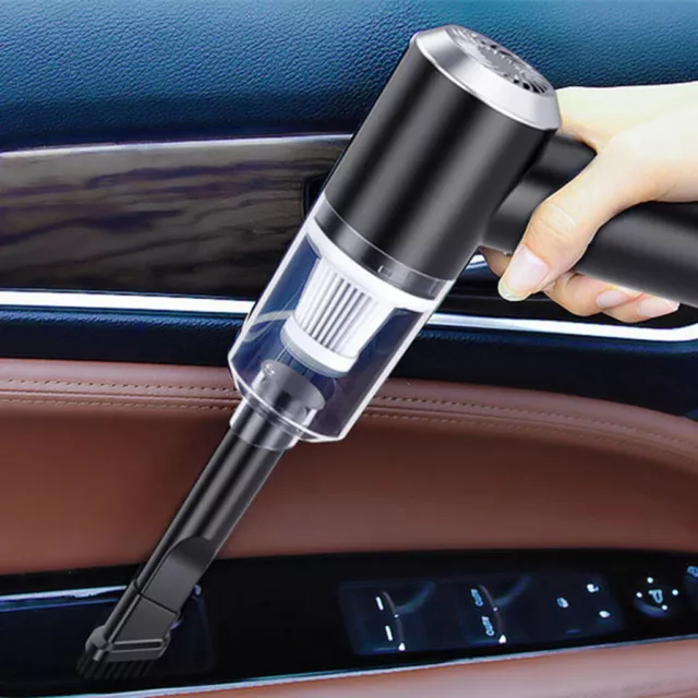 Rechargeable Wireless Vacuum Cleaner Car Handheld Vaccum Mini Power Suction USB 3