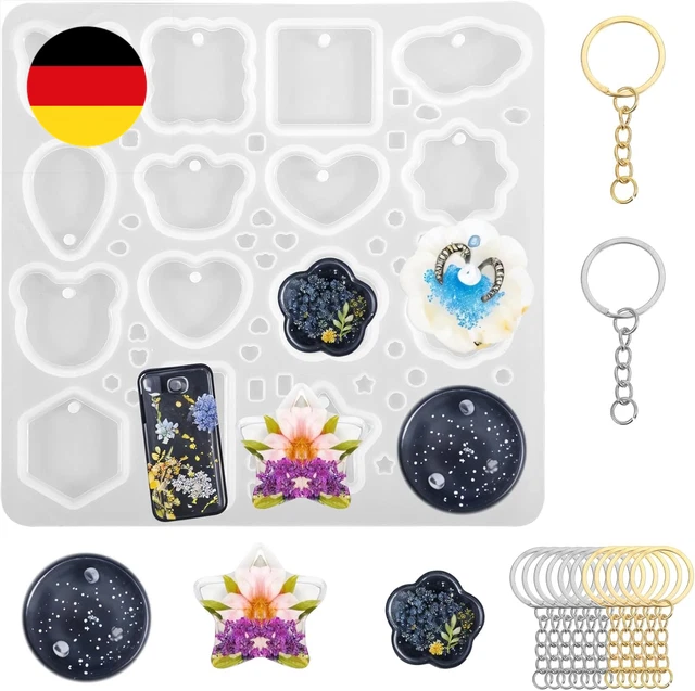 Weihnachtsbaum Silikonformen Set Mit Zahlen - DIY Gießformen Für Kerzen & Countdown