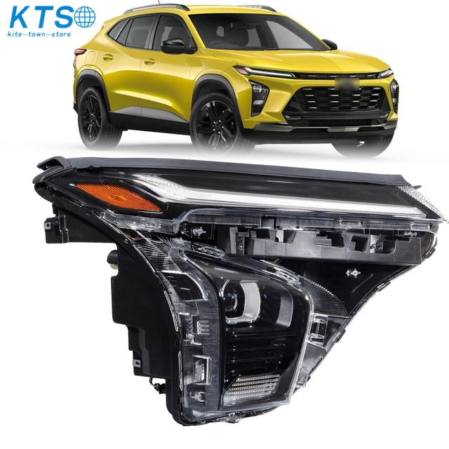 HEADLIGHT ASSY FOR Chevy Trax 2024-25 LED Projector w/LED DRL Black ...