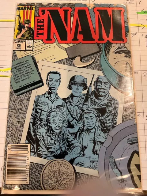 Marvel Comics - The NAM - # 26 - Jan 1988 - Vietnam Soldier Stories