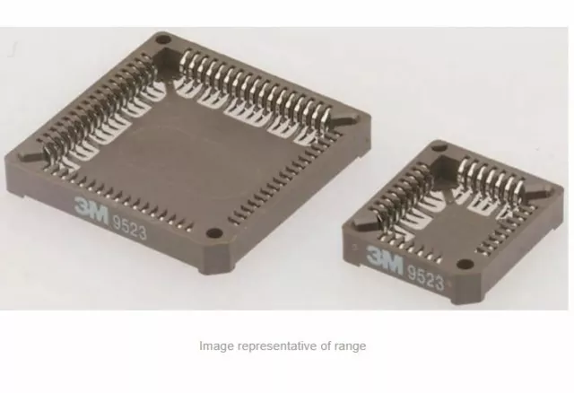 32 way 3M surface mount PLCC socket PLCC-32-SMT-TT