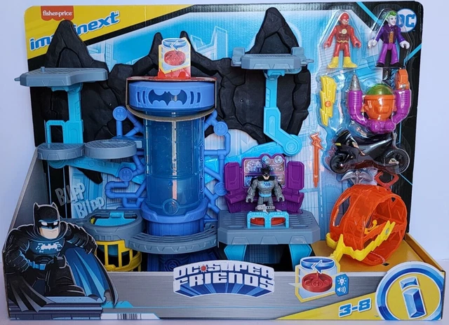 FISHER-PRICE IMAGINEXT DC Super Friends Bat-Tech BatCave Batman PlaySet ...