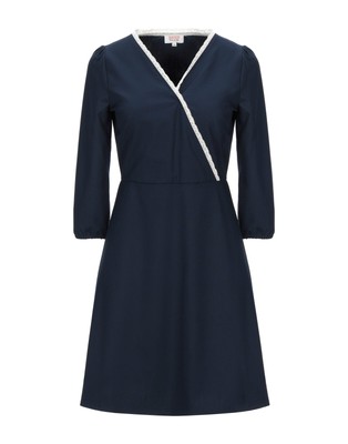 RRP €320 PAUL & JOE SISTER A-Line Dress Size FR 38 Lace Trim Made in Portugal