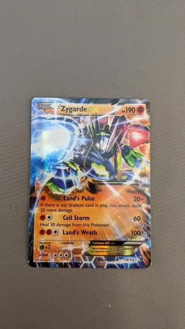 Zygarde EX 54/124 Fates Collide - Holo - Pokemon TCG-Karte