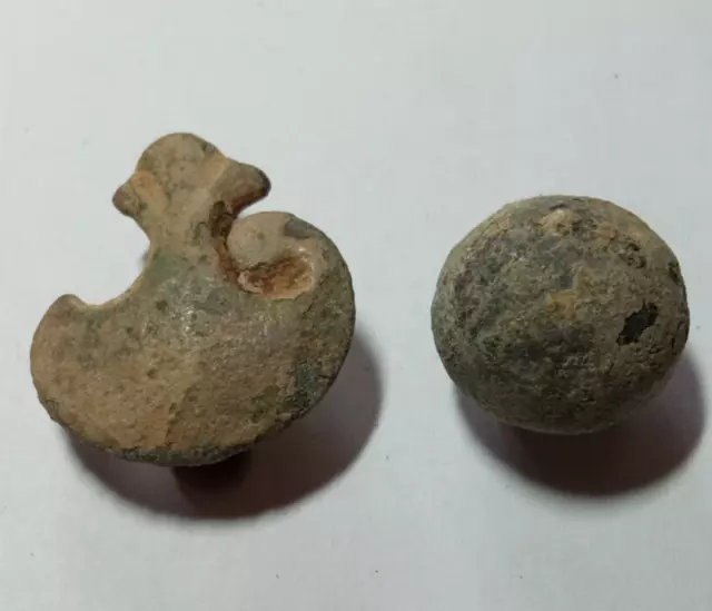 LOTE DE OBJETOS ROMANOS 20 - lote de BOTONES IBERO ROMANOS