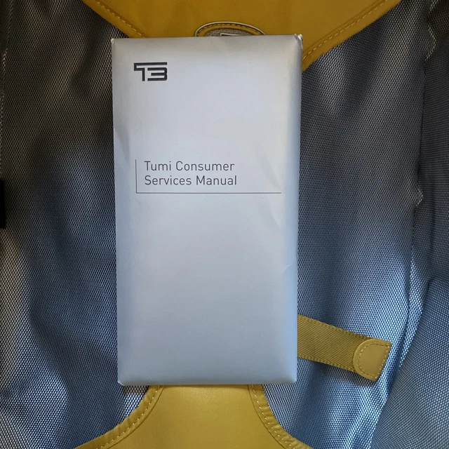 Tumi T3 Transporter 26" Expandable Wheeled Upright Suitor Yellow Suitcase 9