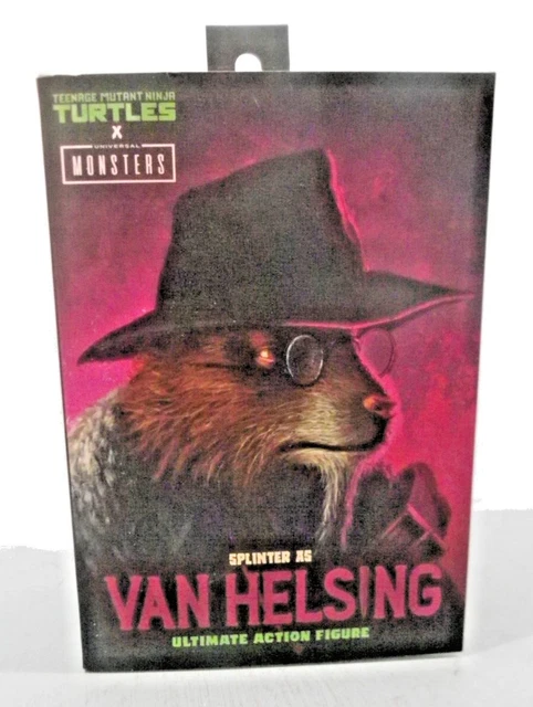 NECA Mutant Ninja Turtles Monster 7" Action Figure Splinter as Van Helsing New
