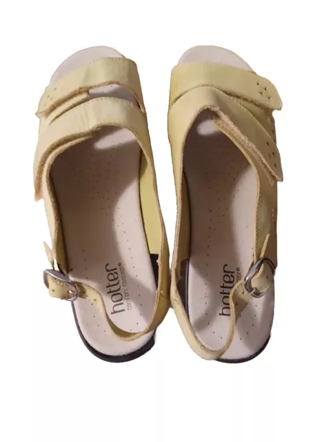 HOTTER COMFORT CONCEPT Easy Green Adjustable Strap Sandals Shoes US 11 ...