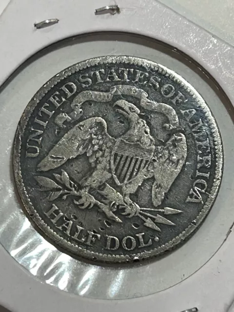 1873 Seated Liberty Half Dollar with Arrows LOW Shipping!!!