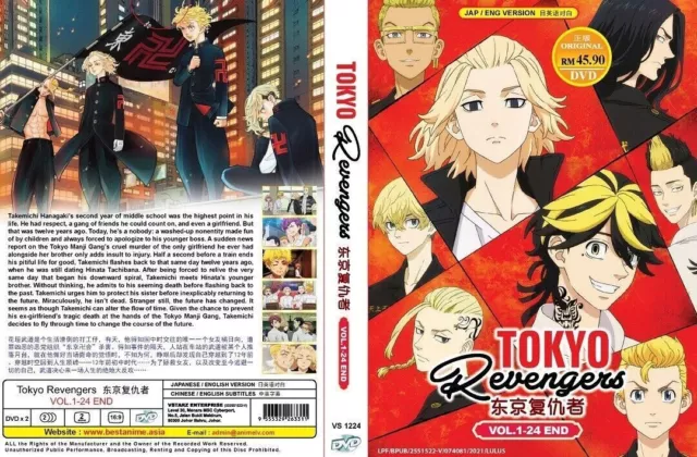 ENGLISH DUBBED Anime Tokyo Revengers Seiya Kessen-hen SEASON 2 DVD All  Region
