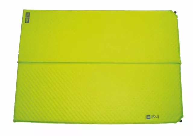 Trail Dbl Self Gonfler Tapis Vert - Couchage Rouleau Expédition Camping