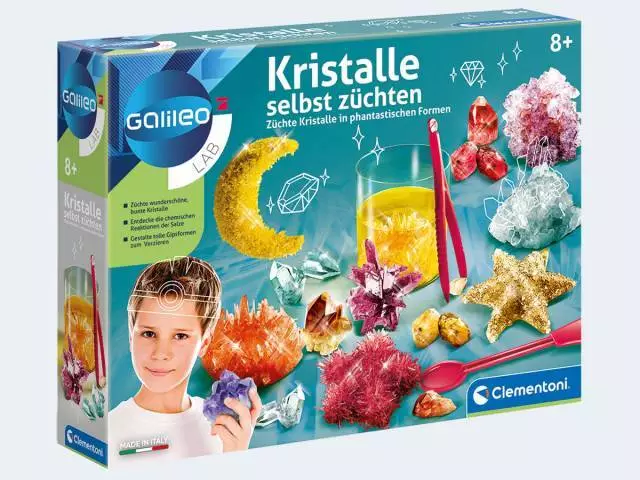 Clementoni 59116 Galileo Lab – Kristalle selbst züchten    NEUHEIT 2023 OVP<