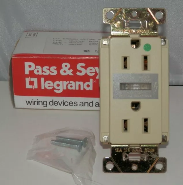 Pass & Seymour Legrand Hospital Grade Transient Voltage Surge Supressor 6262-ISP
