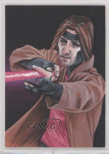 2020-21 Upper Deck Marvel Annual Sketch Cards 1/1 Ash Gonzales #SKT Auto bc6
