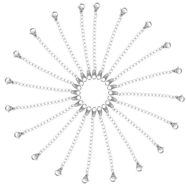 20 pz catene extender fai da te braccialetti fare catene gioielli catene fai da te