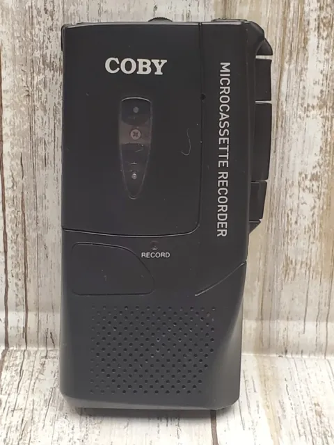 Coby Microcassette CXR123 Voice Recorder TESTED