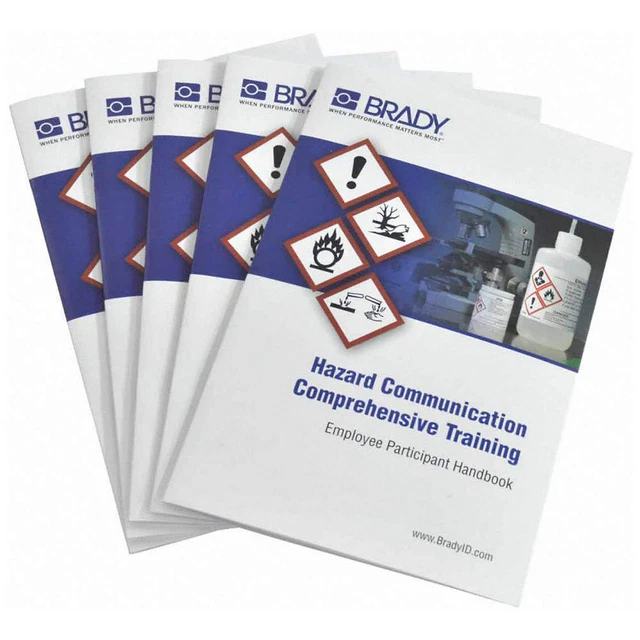 BRADY 132458 Training DVD,Hazard Communication,PK5