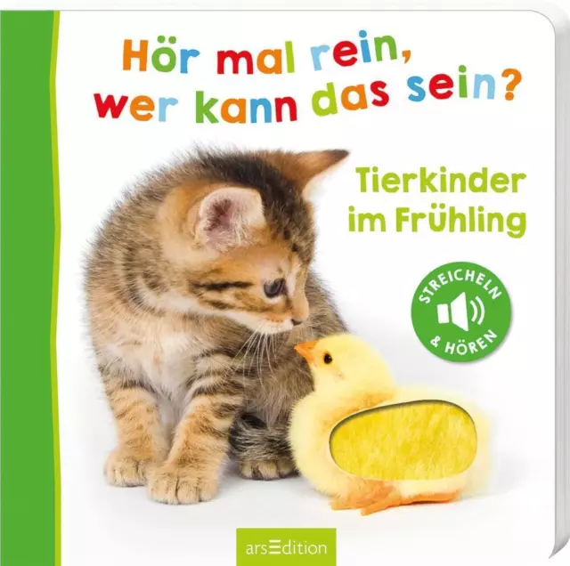 Hör mal rein, wer kann das sein? - Tierkinder im Frühling - 9783845851082