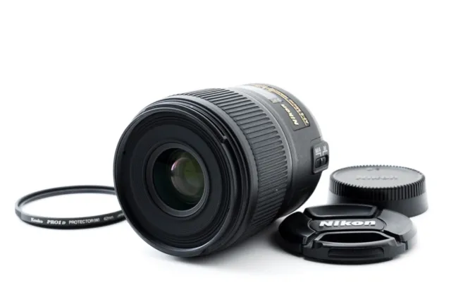 NIKON AF-S Micro NIKKOR 60mm F/2.8 G ED Lens - Black From JAPAN Excellent+++++