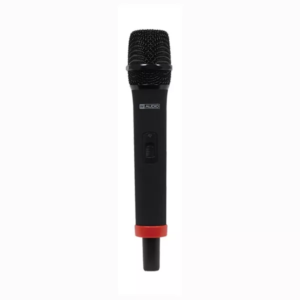 HANDHELD MICROPHONE for W AUDIO or KAM QUARTET - 864.99 MHz - RED