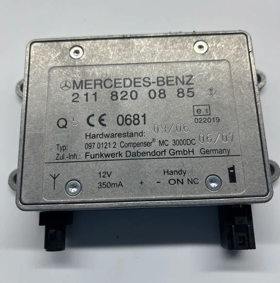 Genuine Used Mercedes-Benz w219 Antenna Telephone Amplifier A2218200885