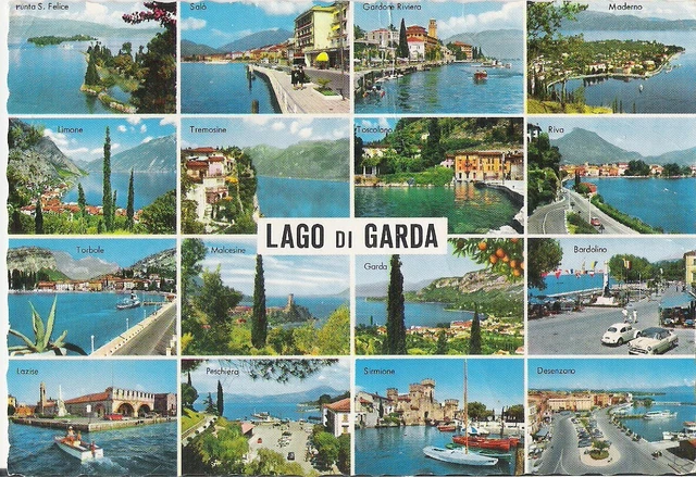 Carte Postale Ancienne (d'époque) - Lago Di Garda - Desenzano - Occasion - Collection