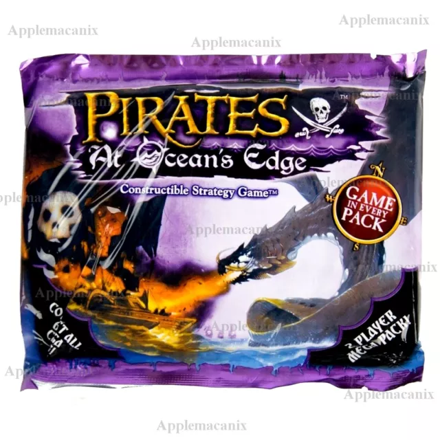 Wizkids Pirates at Ocean's Edge Booster Game 2 Player Megapack Pocketmodel CSG