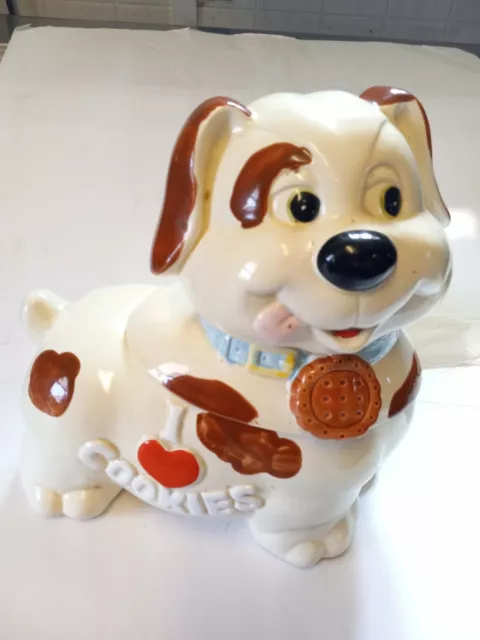 Gailstyn -Sutton Puppy I Love Cookies Cookie Jar Japan.  "SPECIAL"