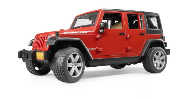 Bruder 02525 - JEEP Wrangler Unlimited Rubicon - Scale 1:16 German Made