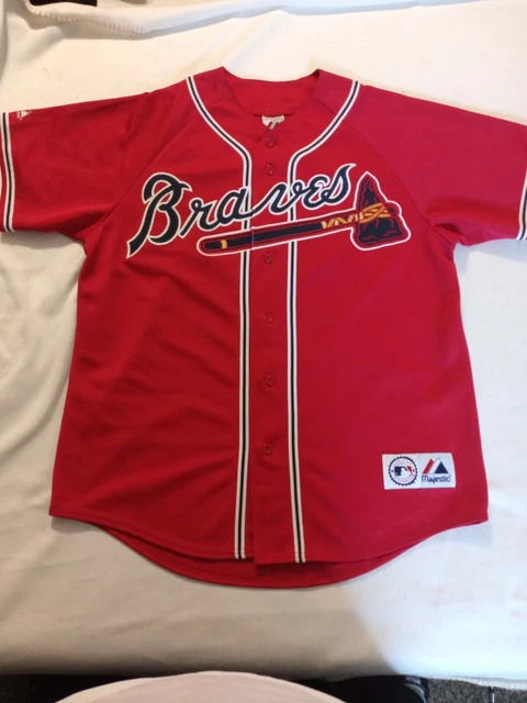 ANDRUW JONES #25 Atlanta Braves STITCHED Majestic MLB