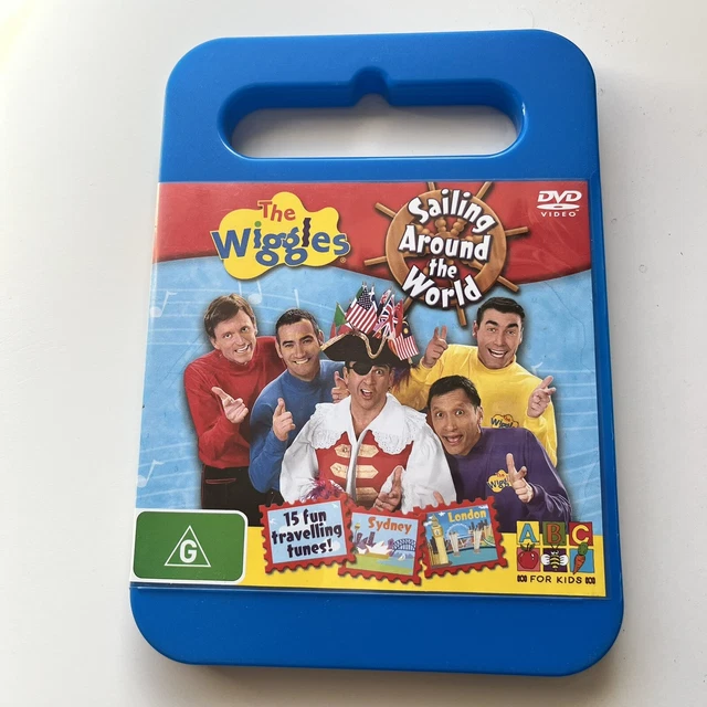 THE WIGGLES ORIGINAL Cast Sailing Around The World 2005 DVD PAL R4 ABC