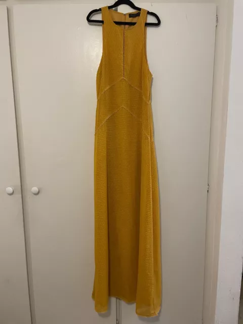 House of Harlow 1960 X REVOLVE Allegra Women's Maxi Dress Mustard Yellow Small