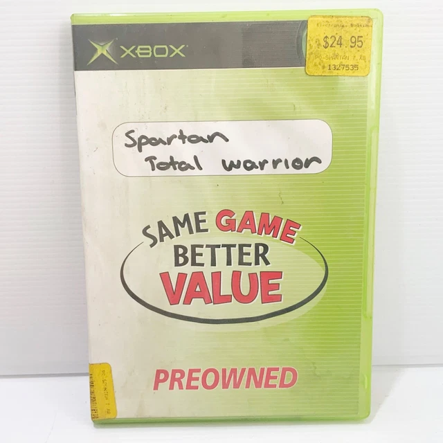 Boîtier + Notice Spartan Total Warrior Xbox PAL FR - Le Disque Est Inclus Mais Hors Service