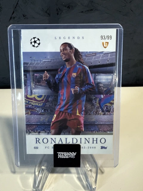 TOPPS TOTAL FOOTBALL 1/1 Ronaldinho EUR 700,00 - PicClick DE