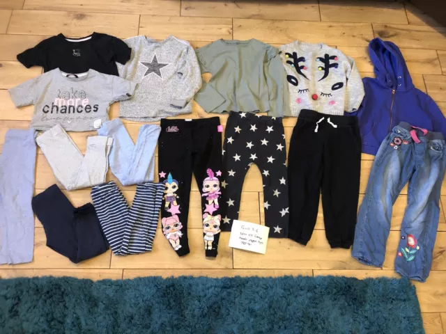 Pacchetto vestiti ragazze età 5-6 anni Next LOL George felpa con cappuccio jogger top