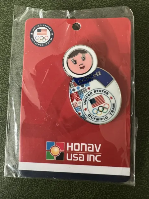 NEW 2014 Sochi Russia United States Olympic Team Pin USA USOC Honav