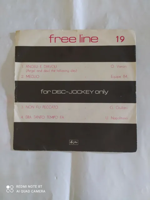 Free Line 19 - Aavv For Disc-Jokey Only