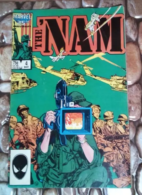 (15-19) Collectible Comic Book: "The 'Nam, Vol. 1, No. 4, March 1987" Marvel
