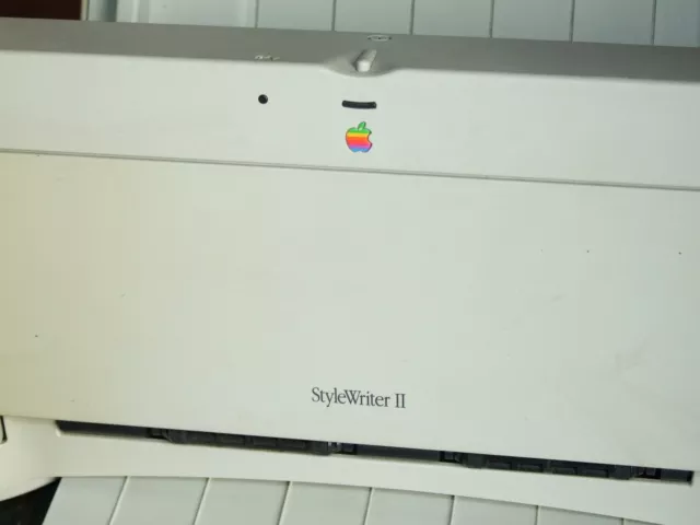 Apple StyleWriter II vintage ink jet printer M2003 - still works 3