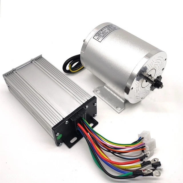 Kit Contrôleur Moteur électrique 48V 1800W, Sans Balais, Pour Vélo/go-kart/scooter