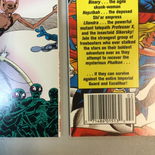 X-men Spotlight On Starjammers 1 & 2 Complete Set Marvel Comics 1990 (SJ03) 10