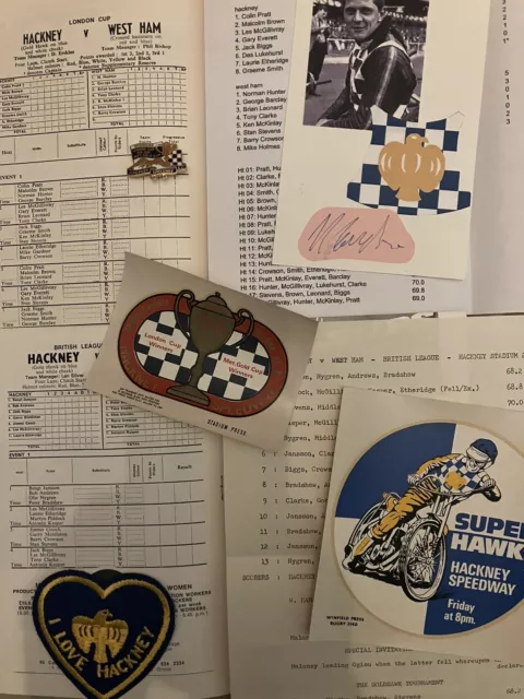 Hackney Speedway Memorabilia Pack