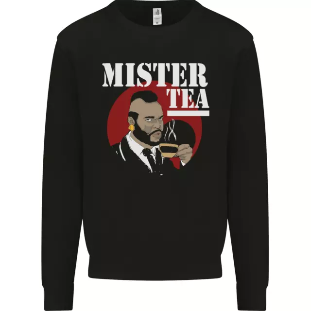 Mister Tea Funny Parody Kids Sweatshirt Jumper
