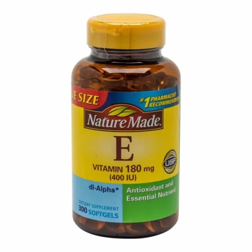 Vitamine E 180mg 300 Gélule Par Nature Made