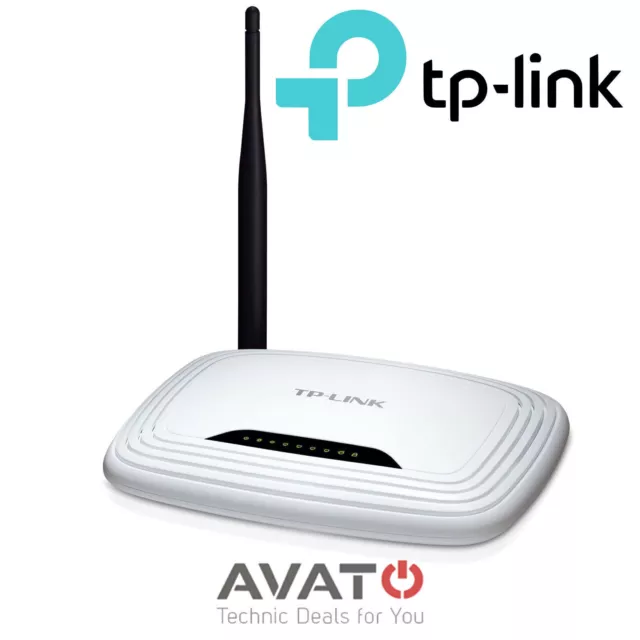 TP-Link TL-WR740N WLAN Router - 4-Port-Switch WPA2 Wireless *KNALLERPREIS*