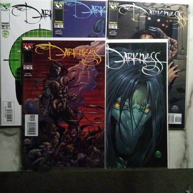 1999 TOPCOW/IMAGE COMICS THE DARKNESS #19-#23 LOT OF 5 Bagged And Boarded