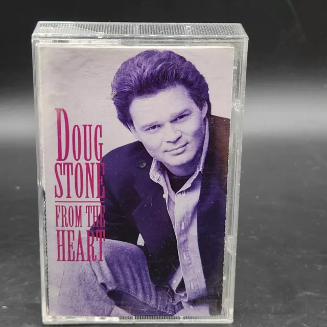 Doug Stone From the Heart Cassette Tape Audio Country 1990s